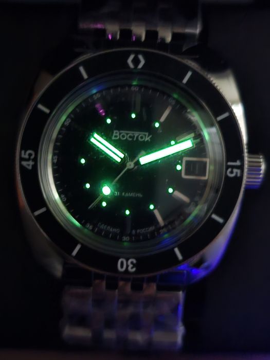 Часы Восток Амфибия новые оригинал в заводских плёнках автомат