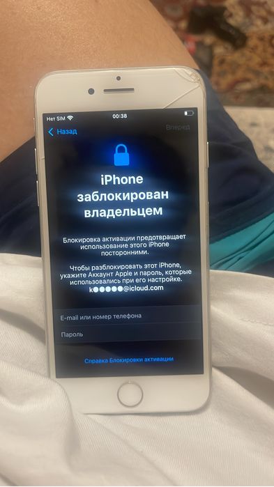 iPhone 6 заблокирован, на запчасти