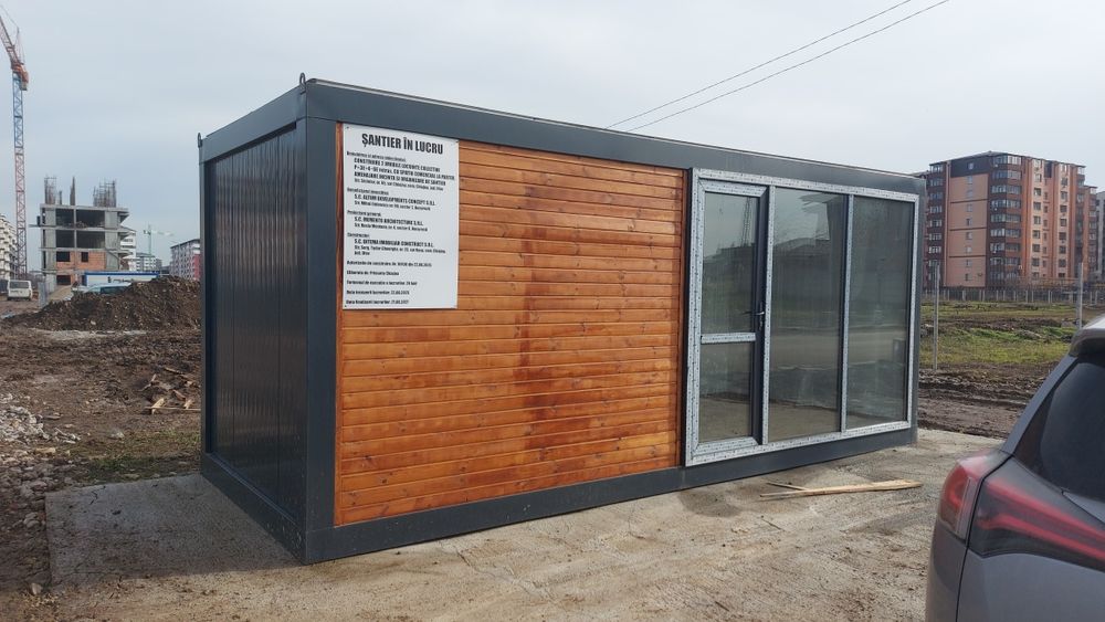 Containr modular cu grup sanitar STOC