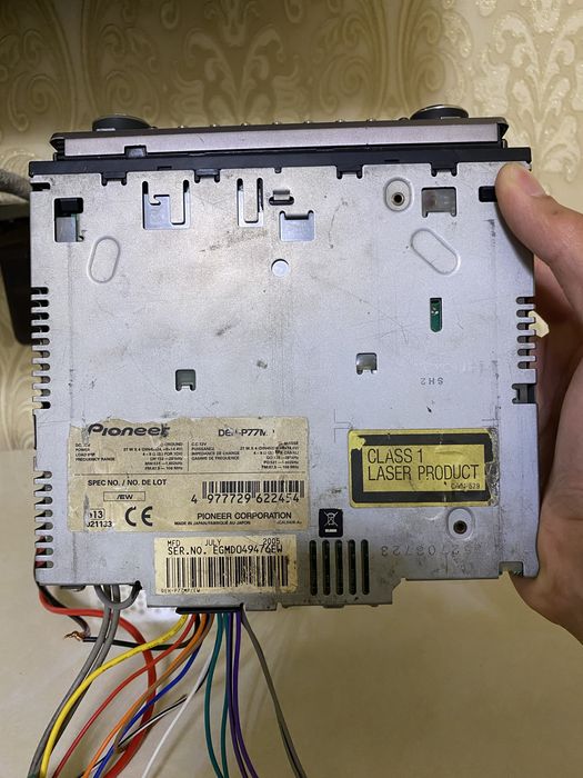 Pioneer deh p77mp