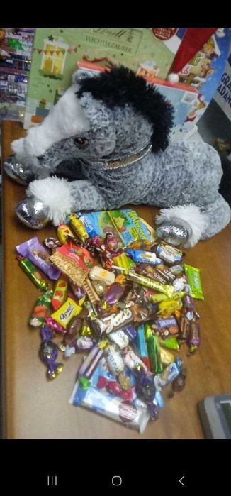 Новогодние сладкие подарки для детей