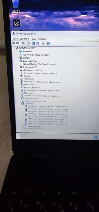 Ноутбук НР ssd 512гб