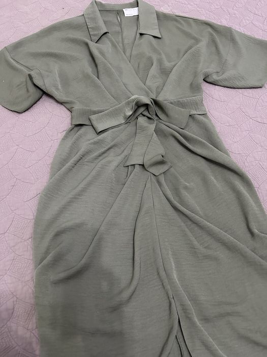 Платье цвета хаки, Asos британский бренд