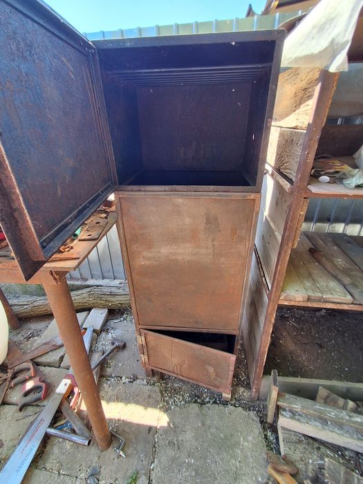 Afumatoare metalica solidă ideala ptr carne peste carnati slanina si alte preparate de casa