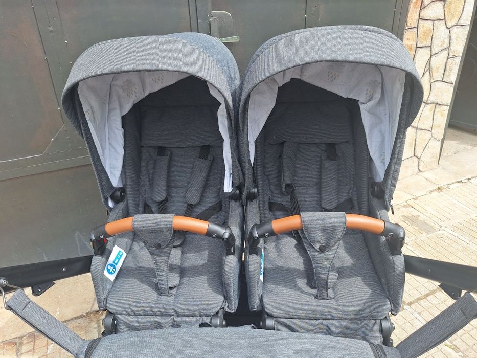 Количка за близнаци Jedo duo 2 в 1