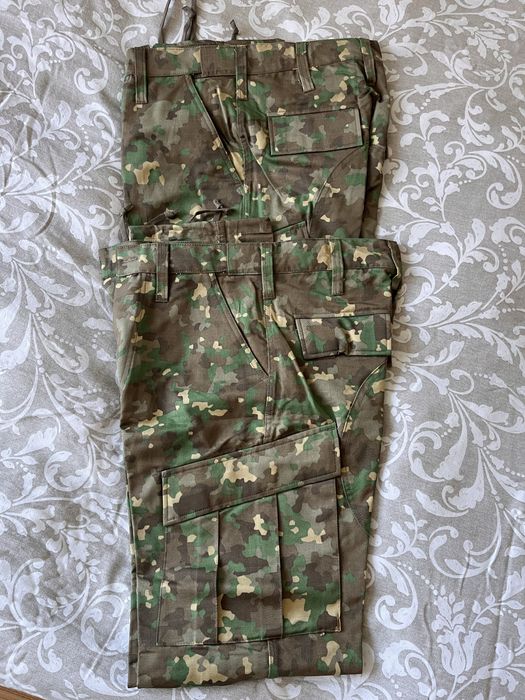 Costum combat 40/1 si bicanci maro piele ms 26(40)