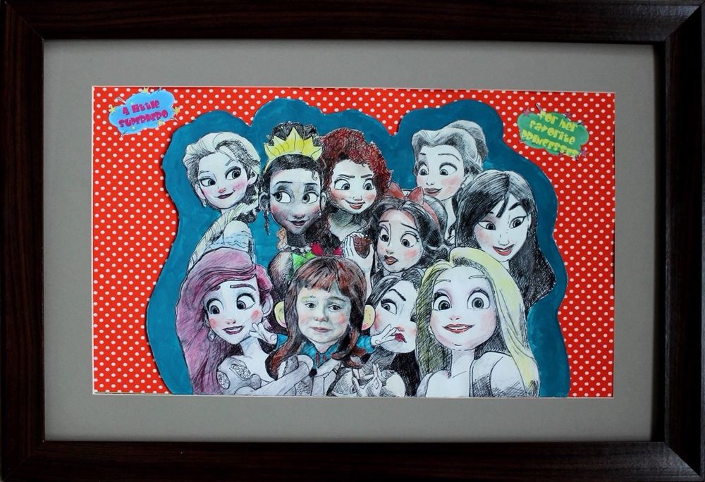 Tablou personalizat, tablou de nunta, portret personalizat, supererou