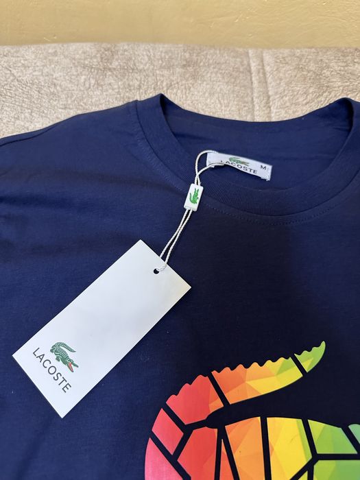 Tricou Lacoste albastru inchis