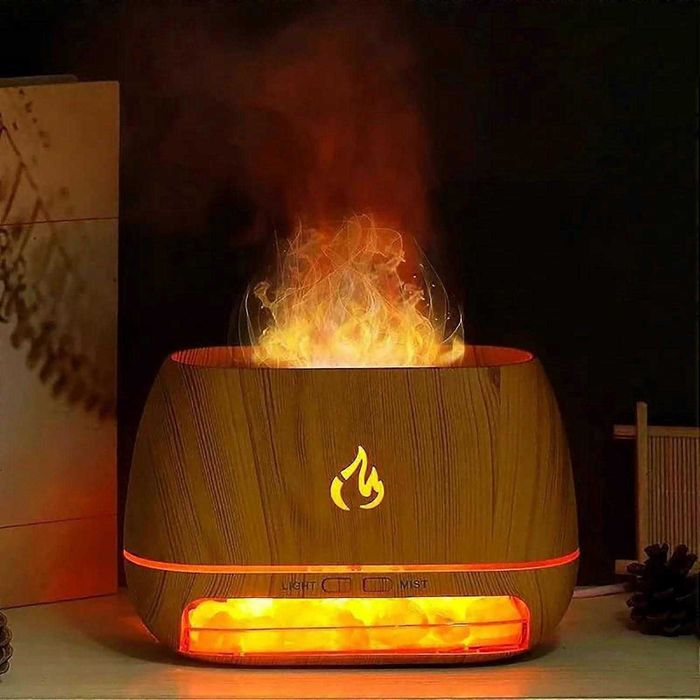 Дифузер за етерични масла – 200ml, Ароматерапия и Овлажнител