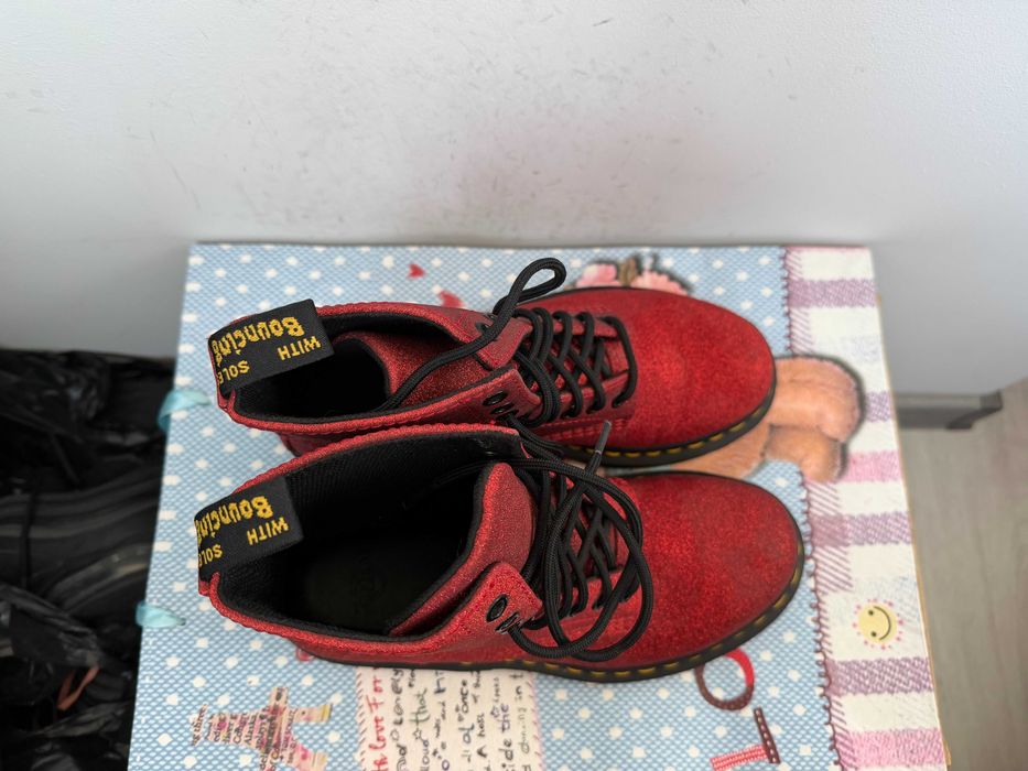 Dr. Martens 1460 Pascal Glitter''оригинални дамски боти 40 номер