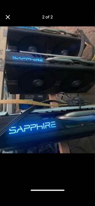 Sapphire RX580 8gb 12бря