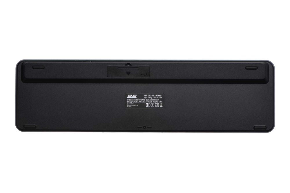 } Keyboard 2E KS240 WL BT Gray