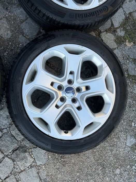 Джанти R18 5х108, ЦО - 63.4  ЕТ 55 J 8 с летни гуми 235/45 R18