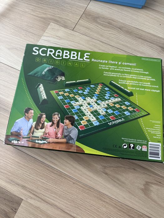 Joc Mattel Games Scrabble original in limba romana
