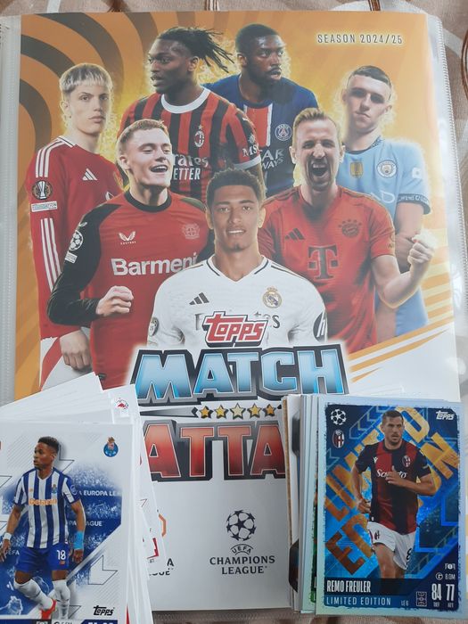 Schimb cartonașe Premier League 2024/ Match attax 2023-2024.