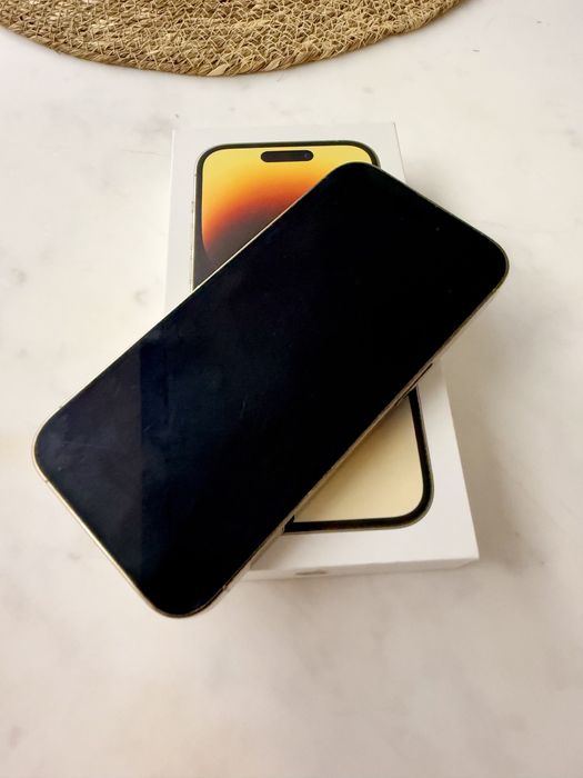 iPhone 14 Pro 256GB Gold – Unic proprietar, full box, fără defecte