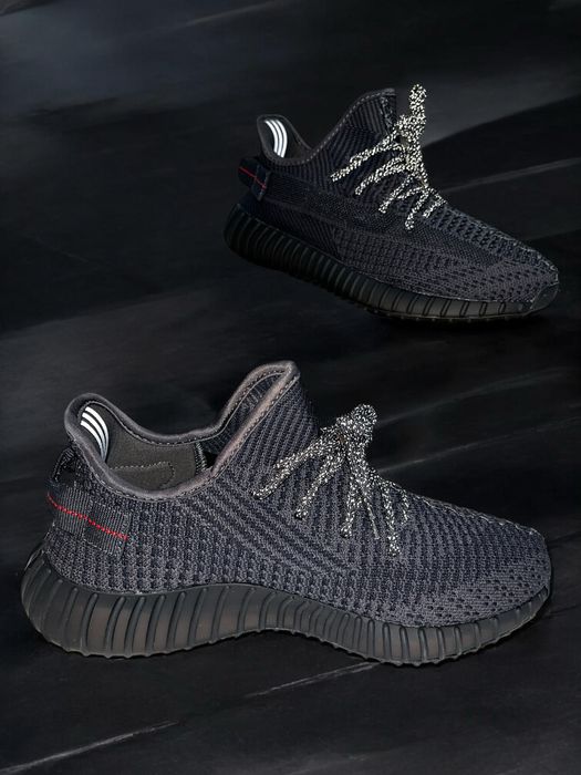 Adidas Yeezy Boost 350 V2 Black Static Non-Reflective MARIMI 36-44