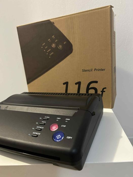 ATOMUS 116F – Imprimantă Transfer Tatuaje, Ca Nouă