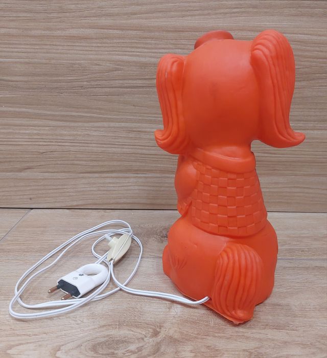 Ретро гумена играчка лампа от 1960-1970г.
COMBEX, made in England.