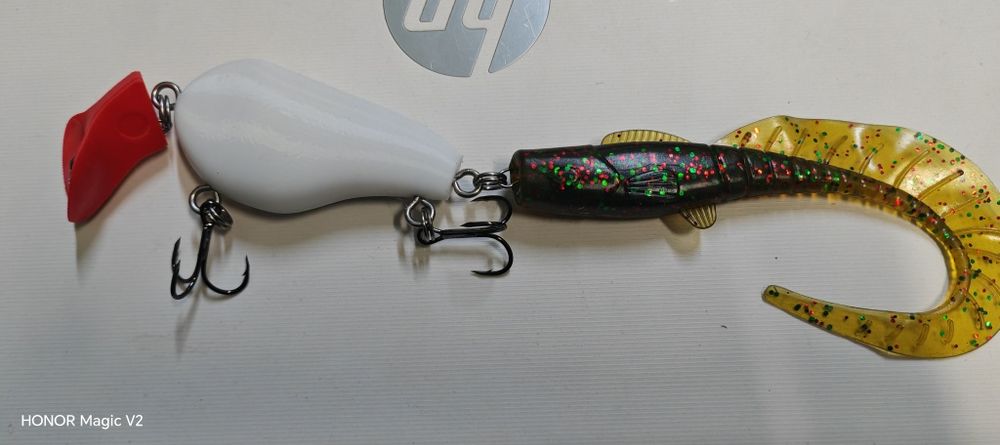 Примамка за риболов Headbanger 3д принтирана