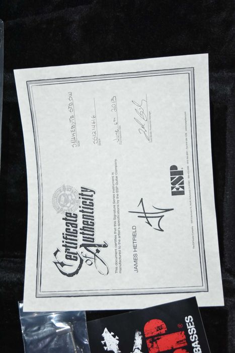 Электрогитара ESP Snakebyte James Hetfield Signature STD
