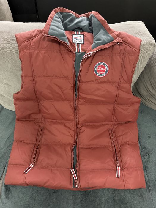 Geaca/Vesta Trimm puf natural - NEPURATA