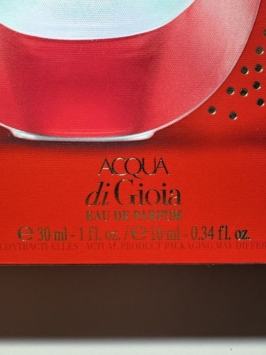 Set Cadou Giorgio Armani Acqua di Gioia Eau de Parfum (30ml + 10ml) Nou, Nefolosit