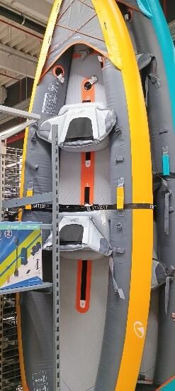 Caiac-canoe gonflabil 2 locuri Tribord - produs resigilat Decathlon