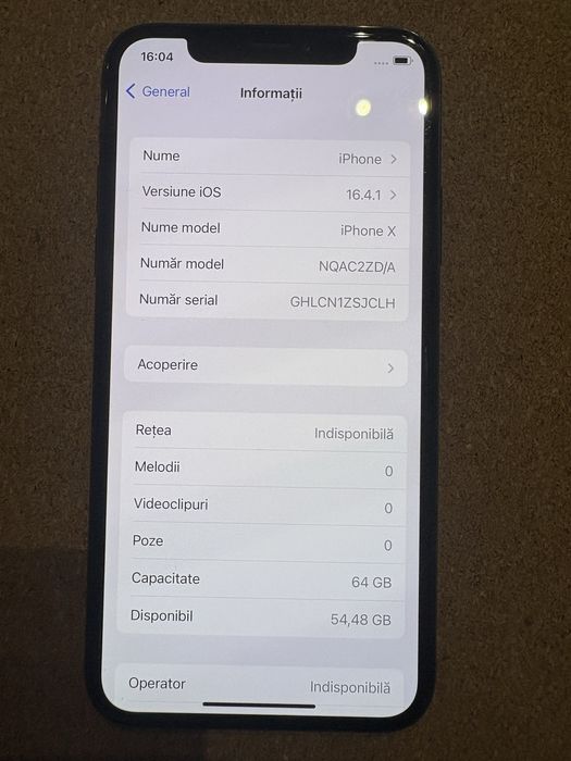 Iphone X 64Gb ID-XXL4614
