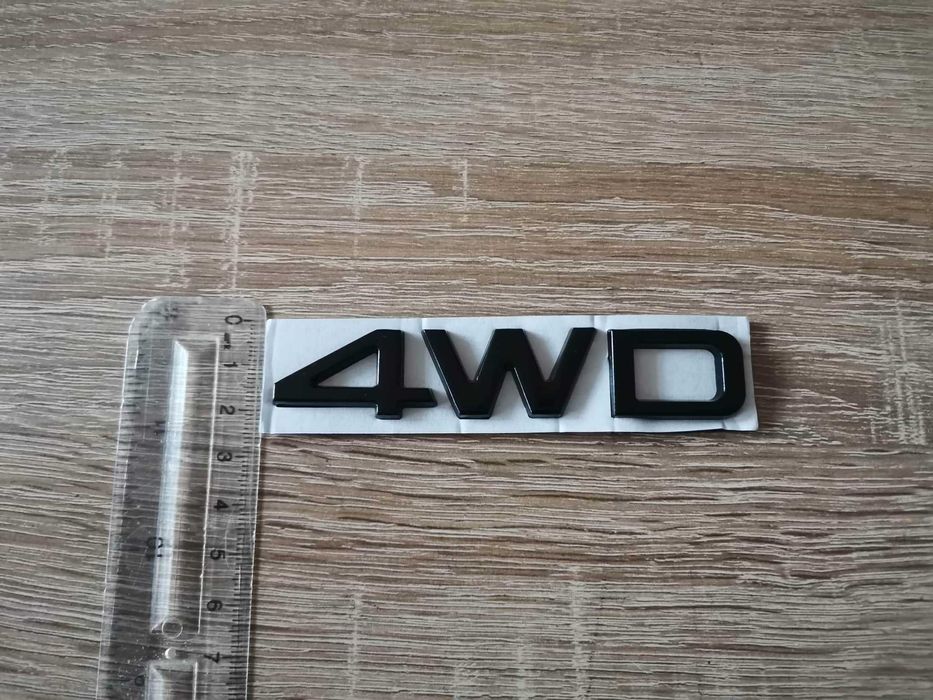 черна емблема Kia 4WD