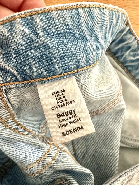 Jeansi dama HM tip Baggy