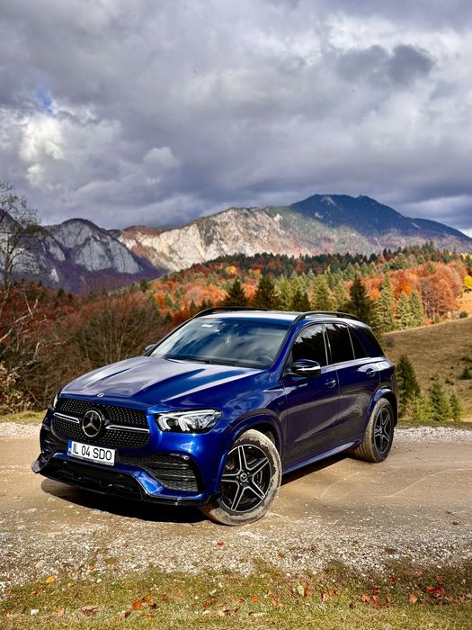 Mercedes-Benz GLE 350 DE 330cai, Distronic+, widescreen, pachet AMG Night edition