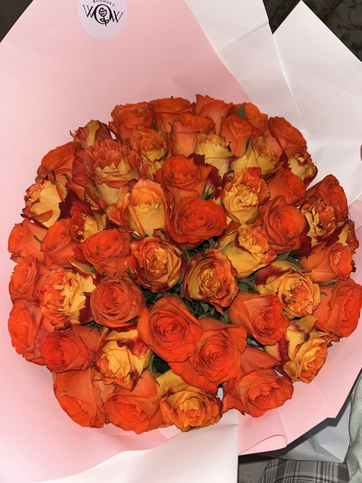 15к,торг есть, 51 двухцветные розы