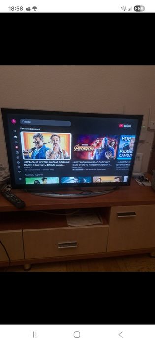 Телевизор Samsung, смарт. В хорошем состоянии