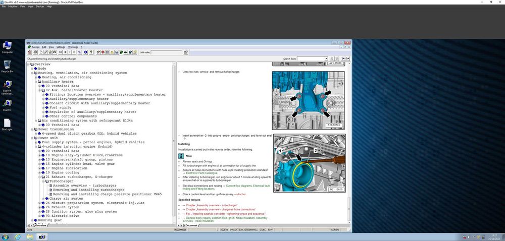 Elsawin ръководство за ремонт на VW / Audi / Seat / Skoda на Английски