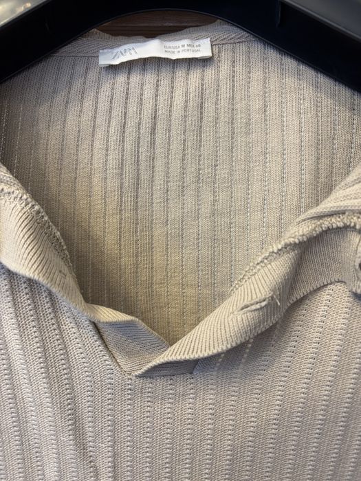Tricou Polo Bej Zara Marime M