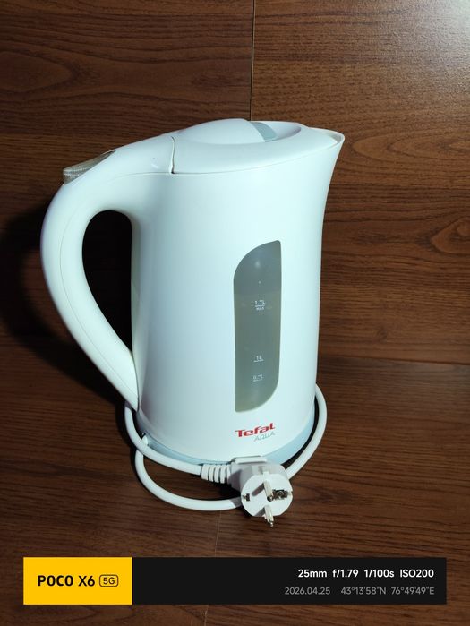 Чайник электрический Tefal б/у рабочий