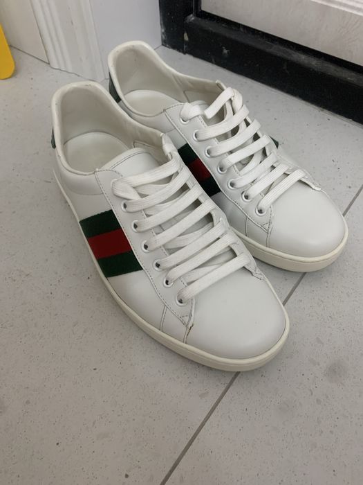 кеды Gucci белые