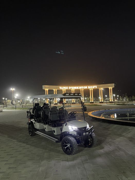 Golf cart 8 kishilik sotiladi