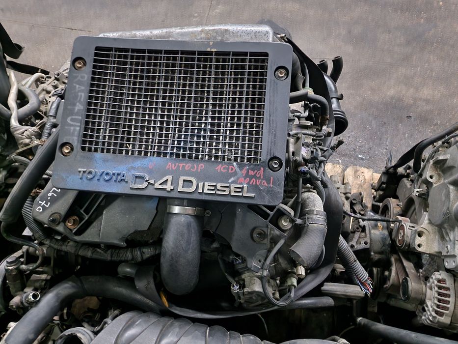 Двигатель б/у 1CDFTV D4 Toyota Rav4