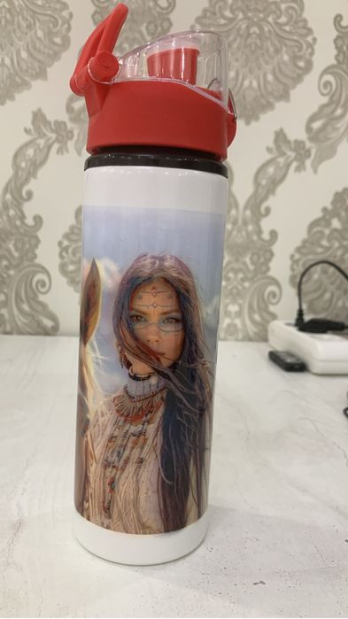 Кружки, бутылки с индивидуальным рисунком. Тойбастар