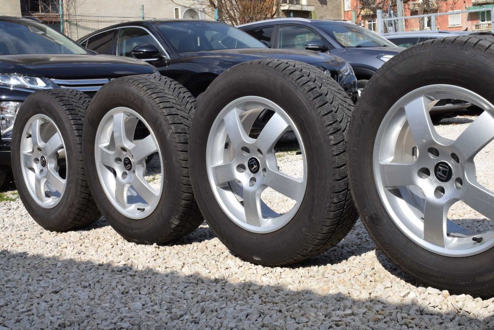 4 бр. оригинални алуминиеви джанти за  Хонда !!Honda cr-v 5х114.3-17''