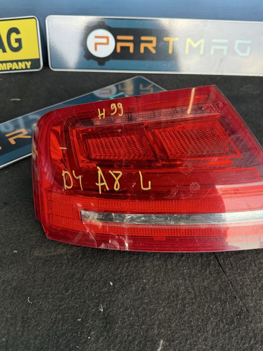 Стоп за Audi A8 d4 4h Ауди А8 ляв 4h0945096 спукан с дефект н99