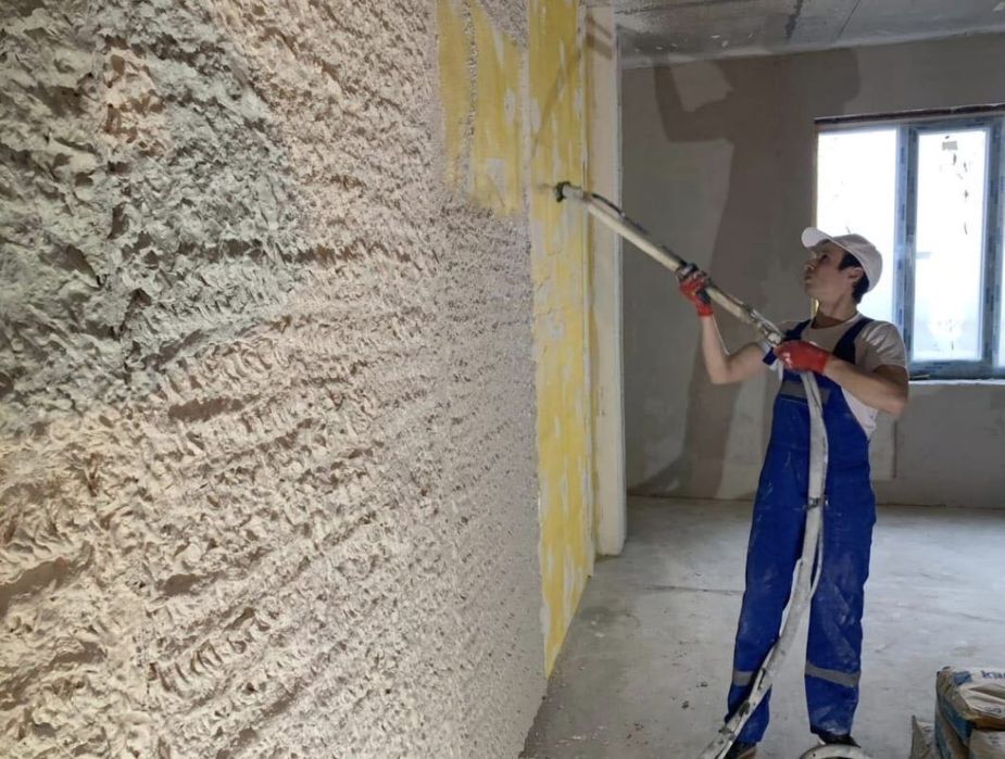 Штукатурка под маяк.