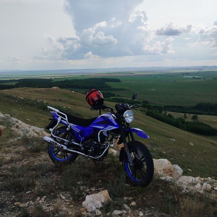 Мотоцикл Jelmaia S8 cross  (синий)