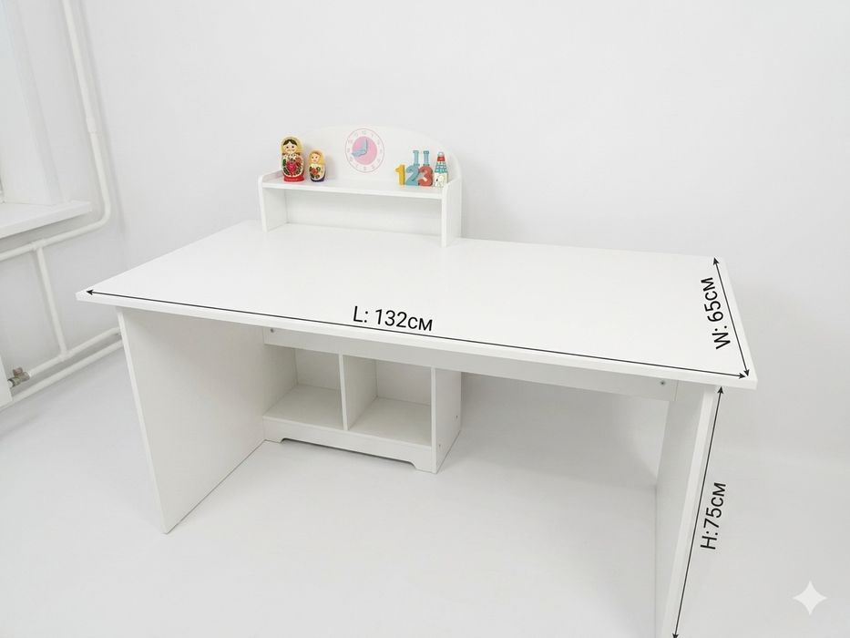 Стол офисный [белый]