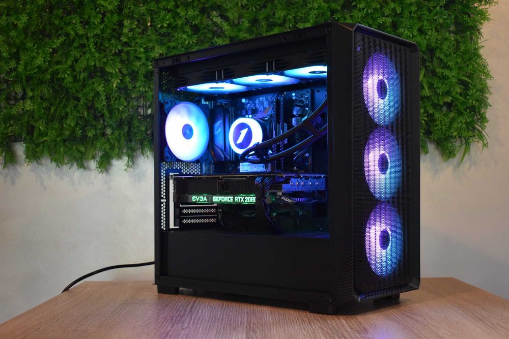 Геймърски Компютър Intel i5 9600k | RTX 2080 Super | 16GB RAM | 256GB Ssd |