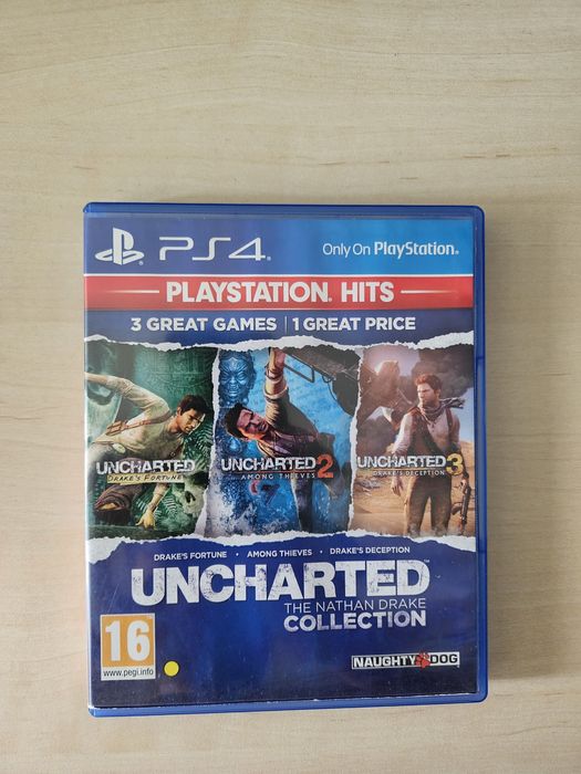 Vând Uncharted Collection în stare utilizată