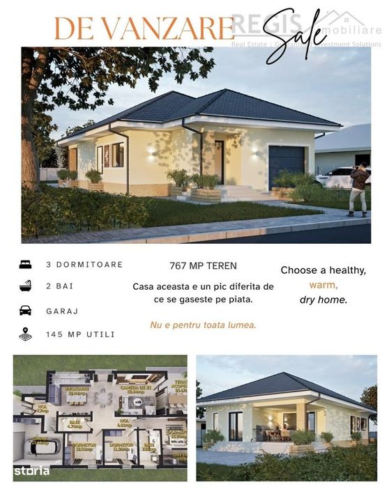 CASA INDIVIDULALA LUX STUPINI | 4 Camere cu facilitati unicat