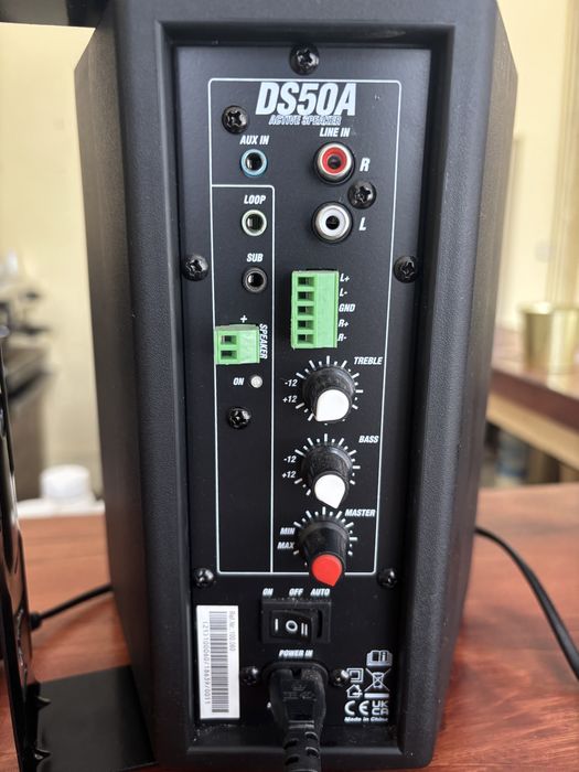 Set de 2 boxe active, Power Dynamics DS50AB